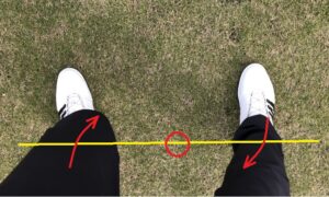 ゴルフスイングは下半身始動 テークバックもダウンスイングも